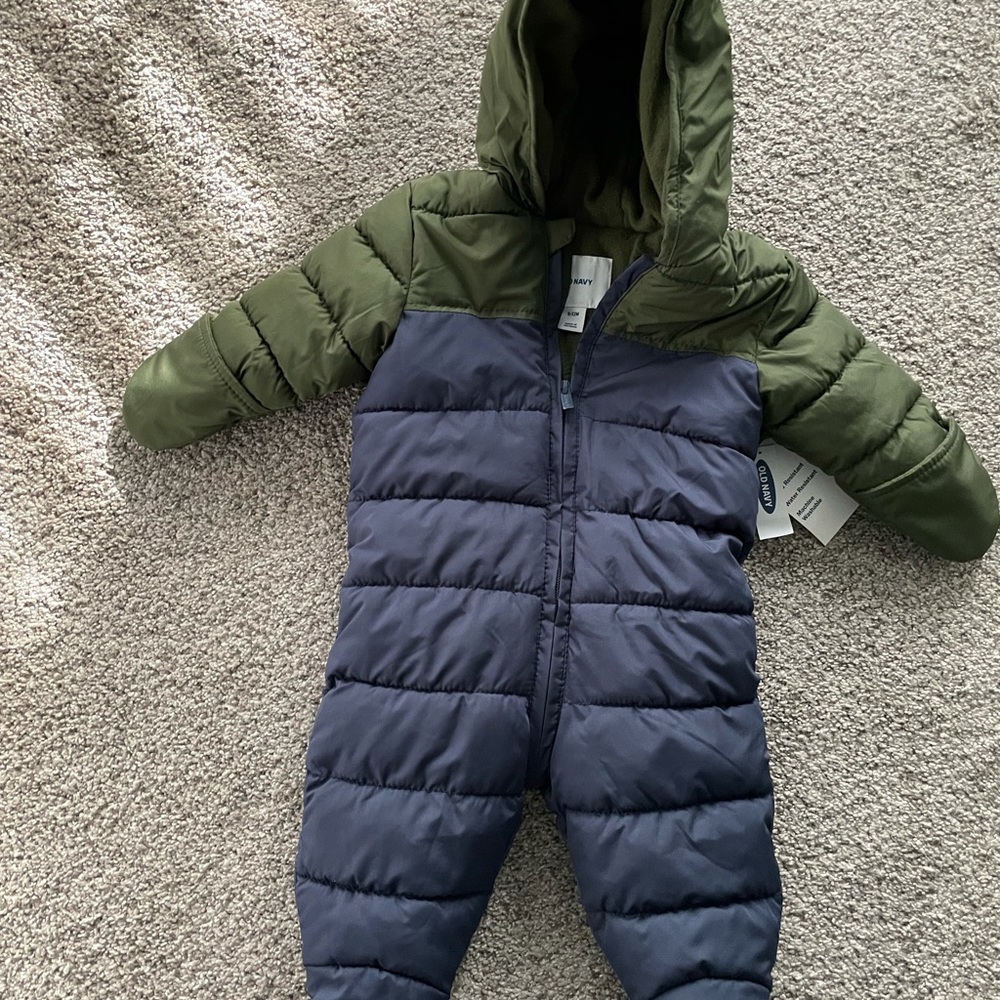 Quilted Water-Resistant Snowsuit for Baby